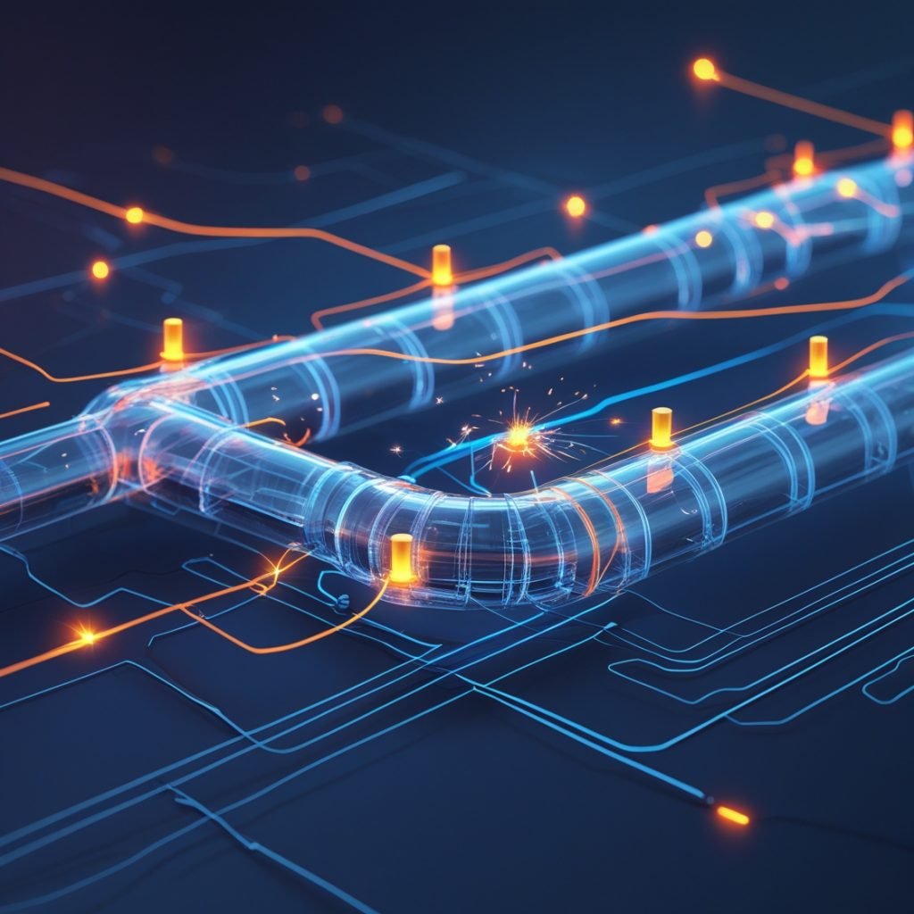 Visualization of infrastructure monitoring using Electrical Impedance Tomography (EIT) for assessing the integrity of concrete structures. Concrete Structure Assessment