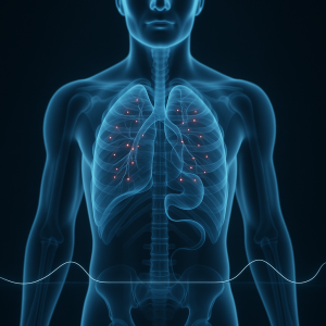 Electrical Impedance Imaging setup showcasing real-time visualization of physiological processes using electrode arrays