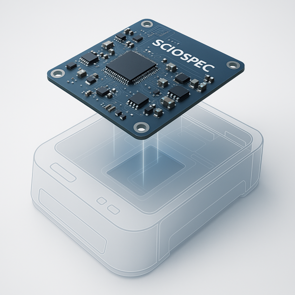 Sciospec OEM testing solutions tailored for integration in various components and automation environments.